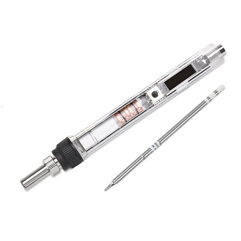 T12 Soldering Station Oled - AB41-T12 OLED Mini Alat Solder Listrik